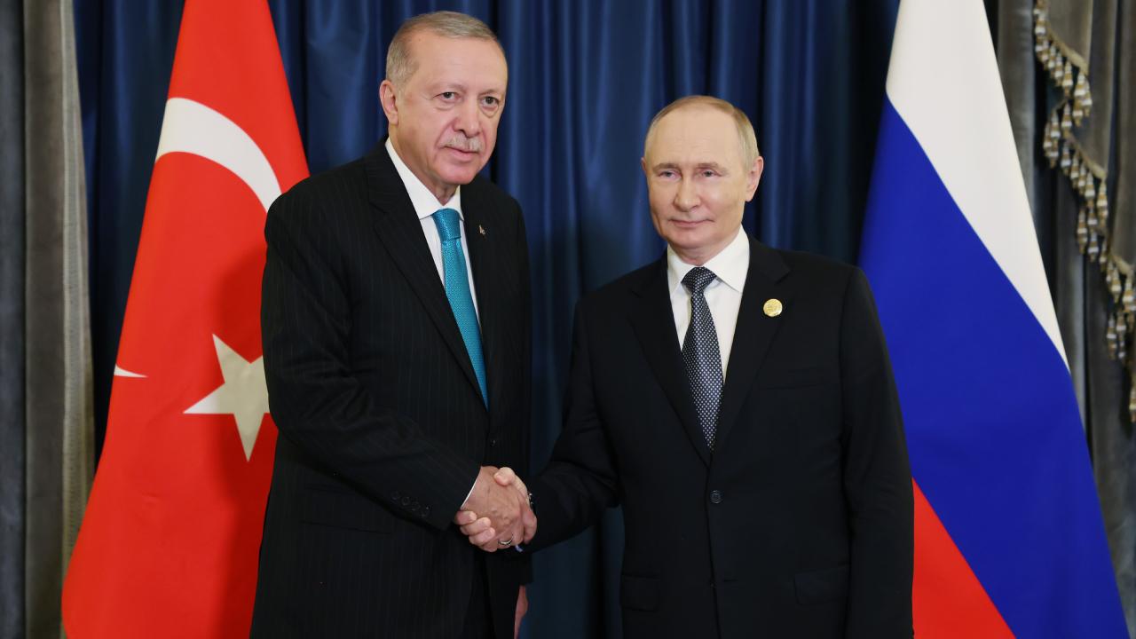 Cumhurbaşkanı Erdoğan, Putin ile görüştü